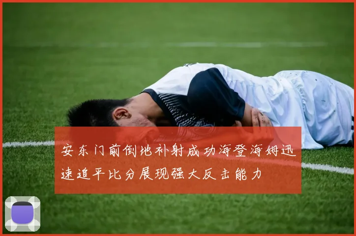 安东门前倒地补射成功海登海姆迅速追平比分展现强大反击能力